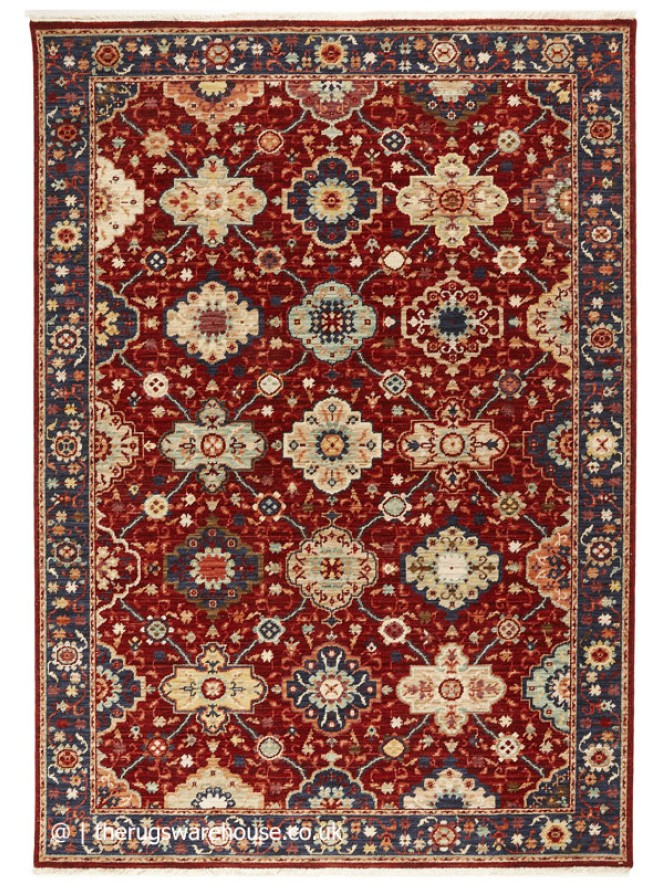Nomad 4601S Red Blue Rug - 8