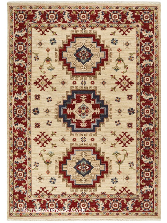 Nomad 5561J Cream Red Rug - 8