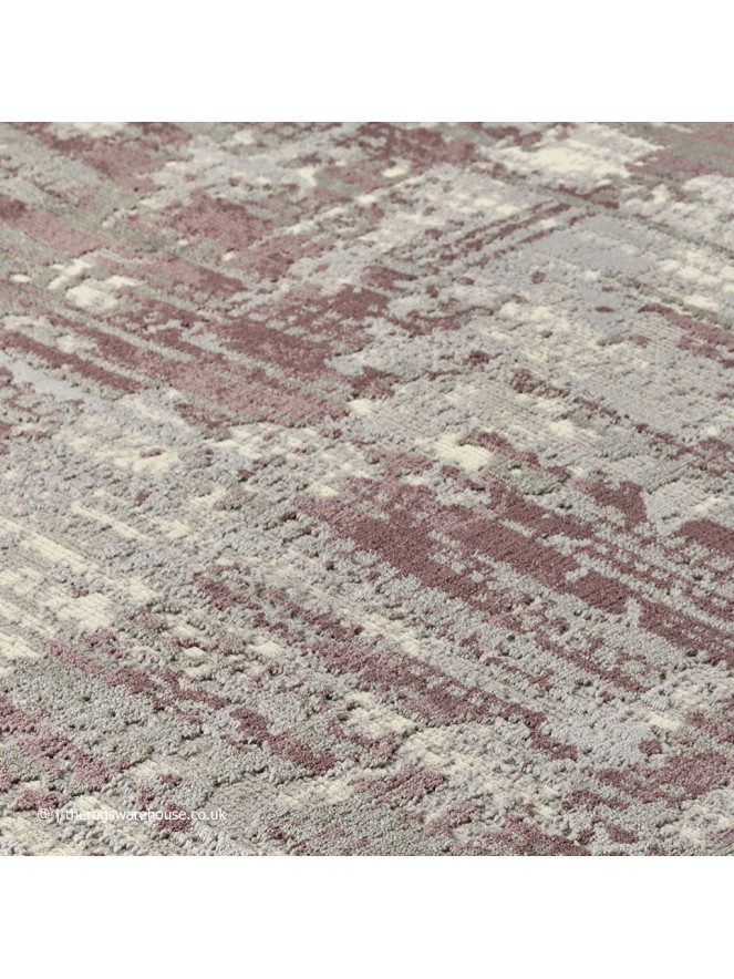 Vinci Abstract Purple Runner - 6