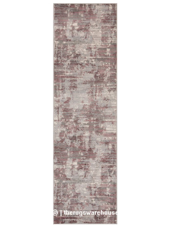 Vinci Abstract Purple Runner - 8