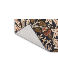 Artichoke Amber Charcoal Rug - Thumbnail - 4