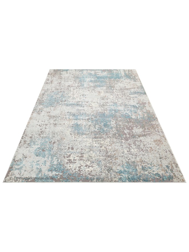 Rossa Teal Rug - 7