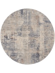 Elan Beige Grey Circle Rug - Thumbnail - 7