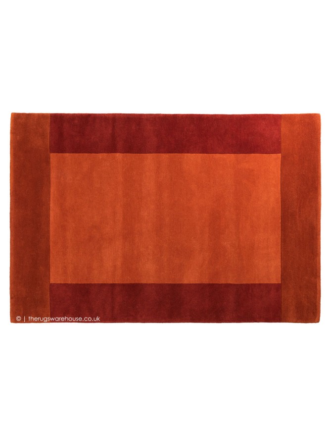 Stockholm Orange Rug - 8