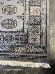 Bokhara Light Grey Runner - Thumbnail - 8