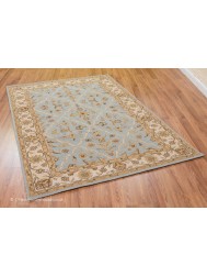 Sumak Blue Cream Rug - Thumbnail - 3