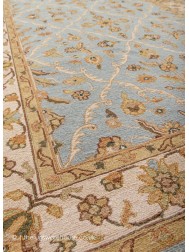 Sumak Blue Cream Rug - Thumbnail - 6