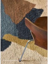 Abstract Kaki Rose Rug - Thumbnail - 3