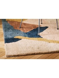 Abstract Kaki Rose Rug - Thumbnail - 4