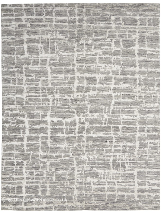 Luna Grey Silver Rug - 8