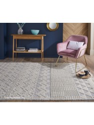 Anya Ivory Slate Rug - Thumbnail - 2