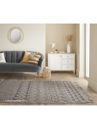 Anya Grey Black Rug - Thumbnail - 2
