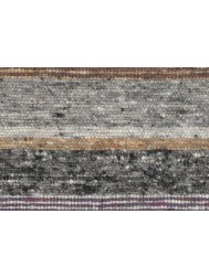 Firenze Stripe Brown Mix Rug - Thumbnail - 5