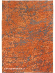 Nebula Orange Rug - Thumbnail - 7