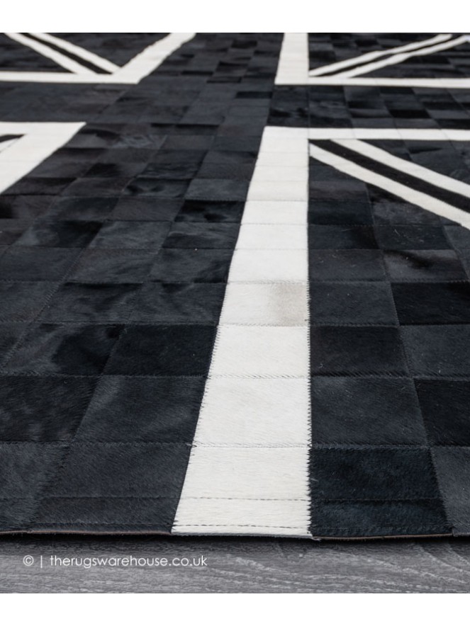 Black Union Jack Rug - 7