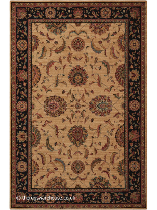 Patina Ivory Black Rug - 8