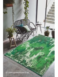 Saturn Green Rug - Thumbnail - 2