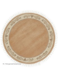 Classica Apricot Circle Rug - Thumbnail - 9