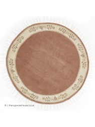 Classica Rose Circle Rug - Thumbnail - 9