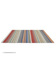 Spectro Stripes Sedonia Rust Rug - Thumbnail - 7