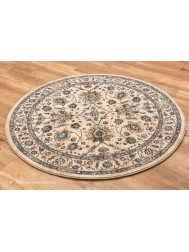 Serco Cream Grey Circle Rug - Thumbnail - 3