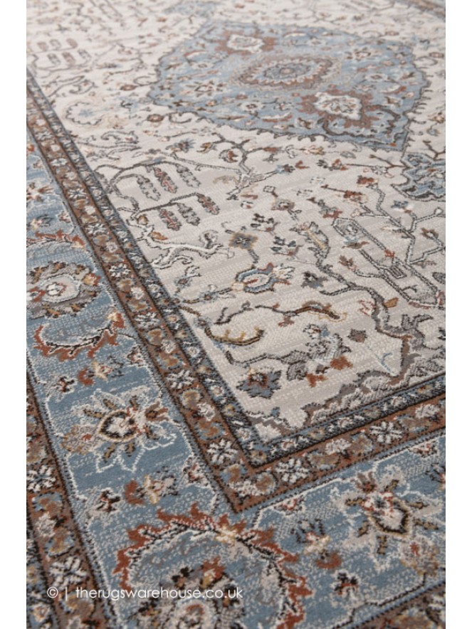 Chandi Grey Blue Rug - 6