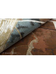 Maximil Terra Brown Rug - Thumbnail - 5