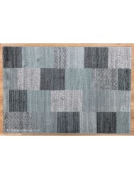 Terrazo Grey Teal Rug - Thumbnail - 9