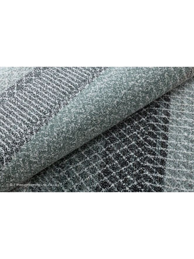 Purola Grey Teal Rug - 5