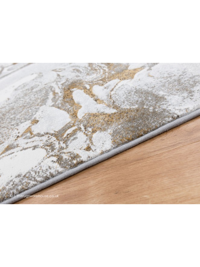 Halon Grey Gold Rug - 5