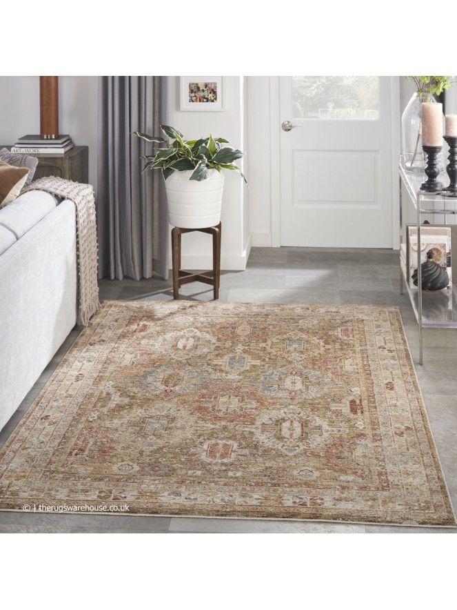 Sahar Vintage Green Rug - 3