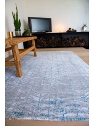 Tribeca Blue Plains Rug - Thumbnail - 3