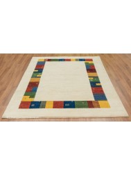 Gabbeh Luri Multi Border Rug - Thumbnail - 3