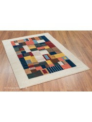 Gabbeh Luri Multi Blocks Rug - Thumbnail - 3