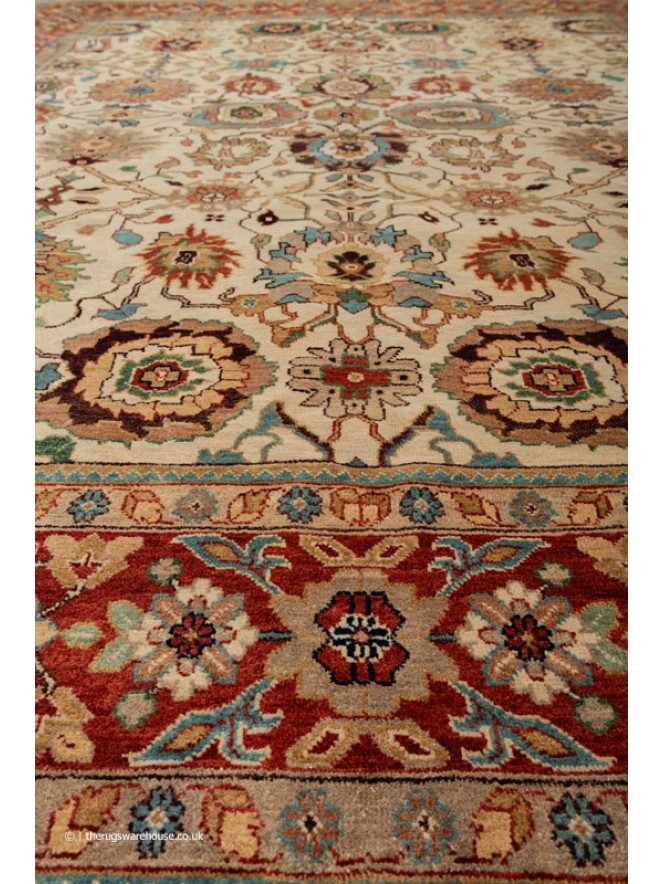 Indo Heriz 214 Rug - 8