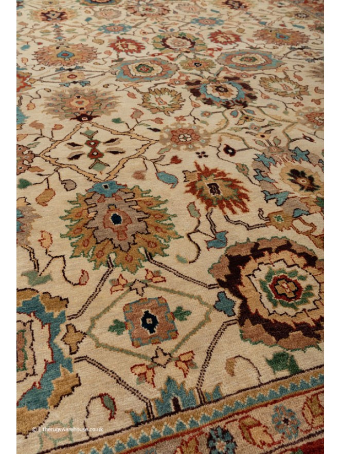 Indo Heriz 214 Rug - 9