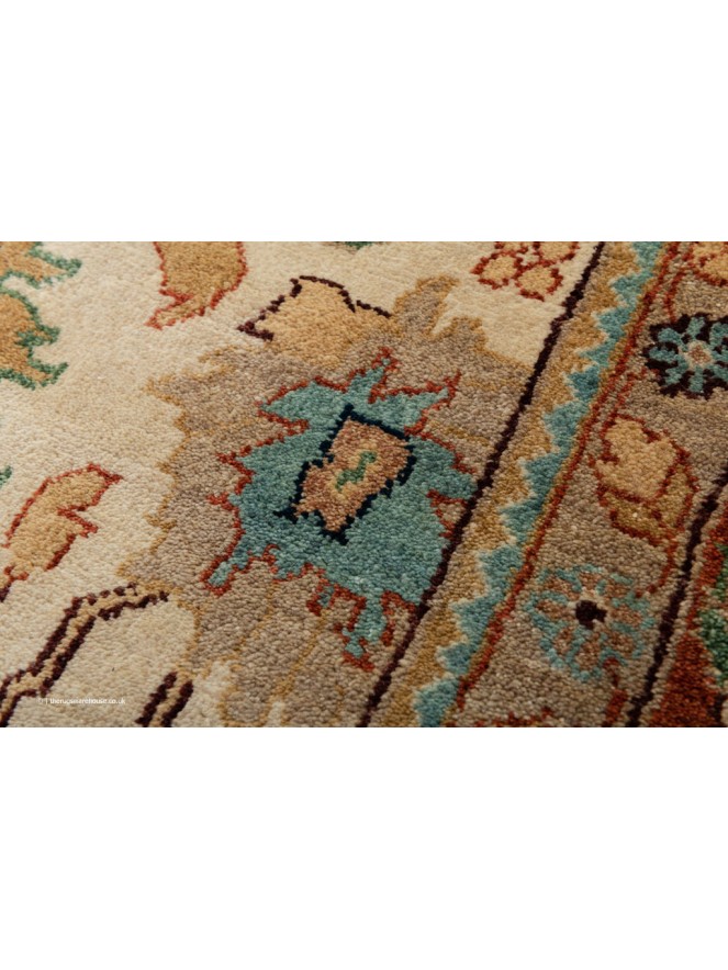 Indo Heriz 214 Rug - 13