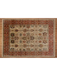 Indo Heriz 214 Rug - Thumbnail - 16