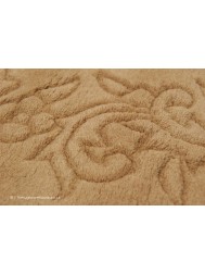 Royale Aubusson Camel Circle Rug - Thumbnail - 4