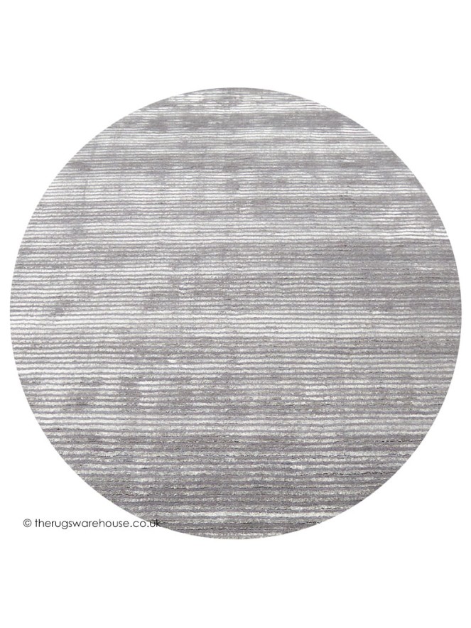 Jubilee Grey Circle Rug - 7