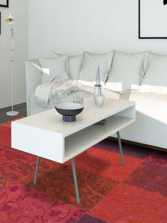 Vintage Orange Purple