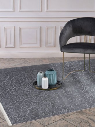 Peri Damask Graphite