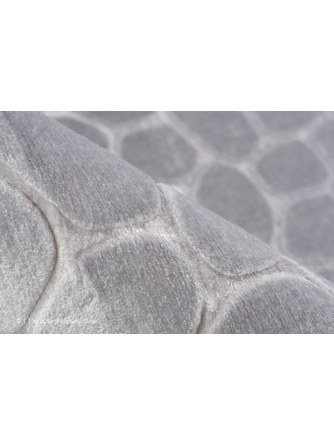 Peri Stones Grey Rug - 4