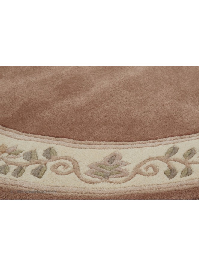 Classica Rose Circle Rug - 5