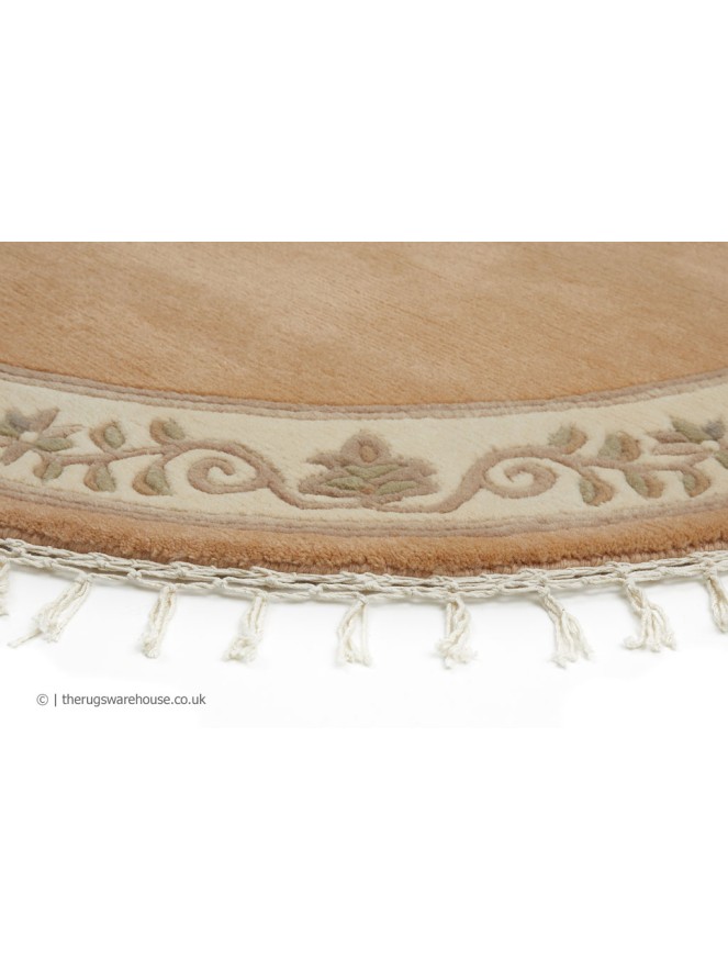 Classica Apricot Circle Rug - 4