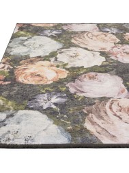 Floretta Charcoal Blush Rug - Thumbnail - 3