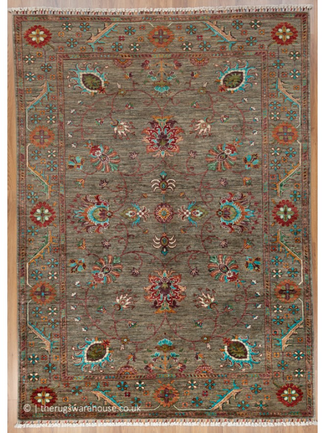 Fine Afghan 651 Rug - 10