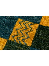 Gabbeh Squares Red Rug - Thumbnail - 6