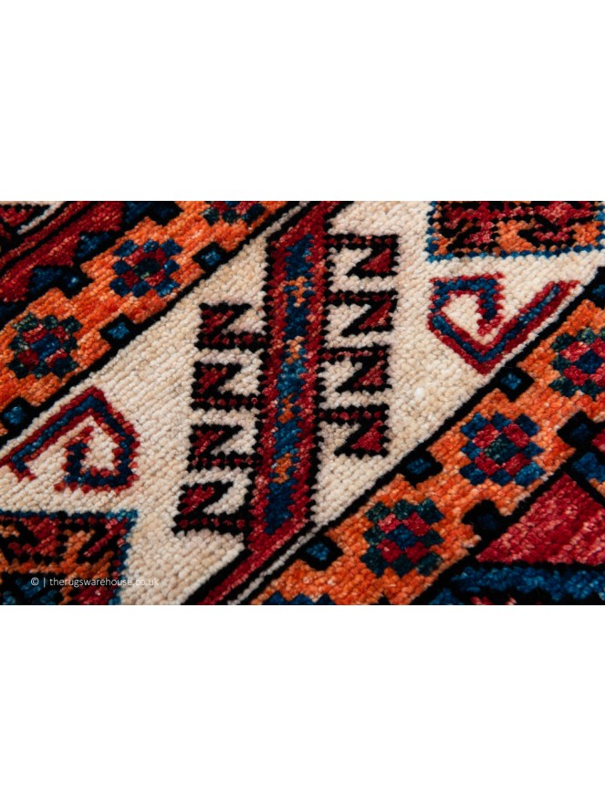 Fine Afghan Turkmen Rug - 6