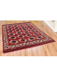 Fine Afghan Turkmen Rug - Thumbnail - 7